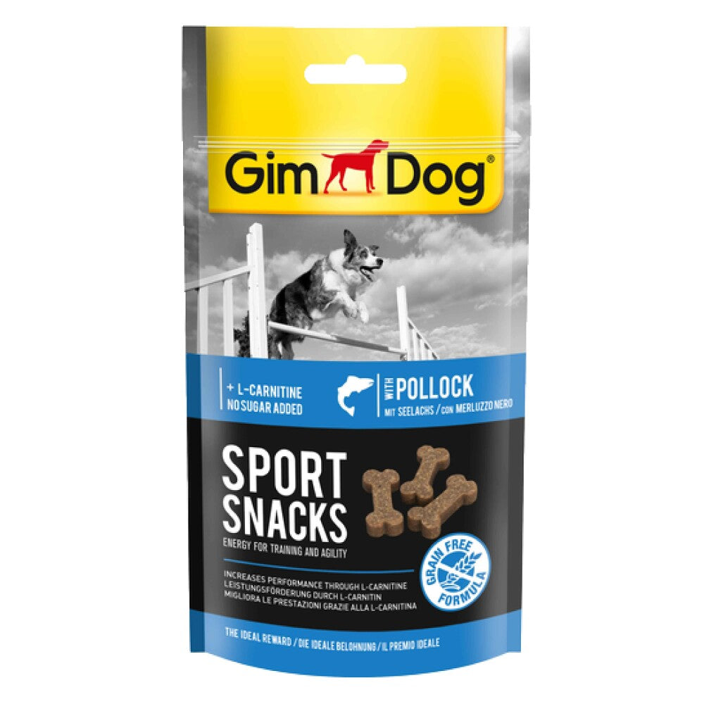 Gimdog Sportsnacks Balık L-carnitine İçerikli Köpek Eğitim Ödülü 60 GR | SRC: Barcode: 4002064500188